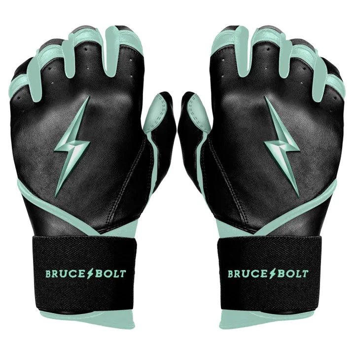 Hot BADER Series Long Cuff Batting Gloves Specialty|Black