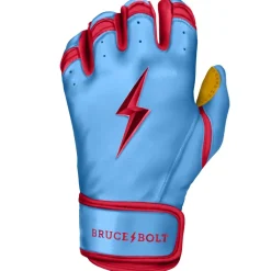 Outlet BADER Series Short Cuff Batting Gloves Specialty|Blue
