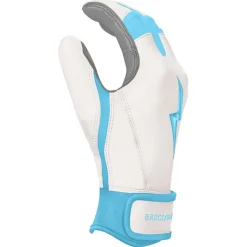 New CHROME Series Short Cuff Batting Gloves Specialty|White