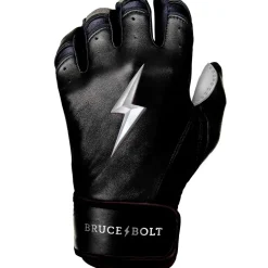 New CHROME Series Short Cuff Batting Gloves Black|Batting Gloves