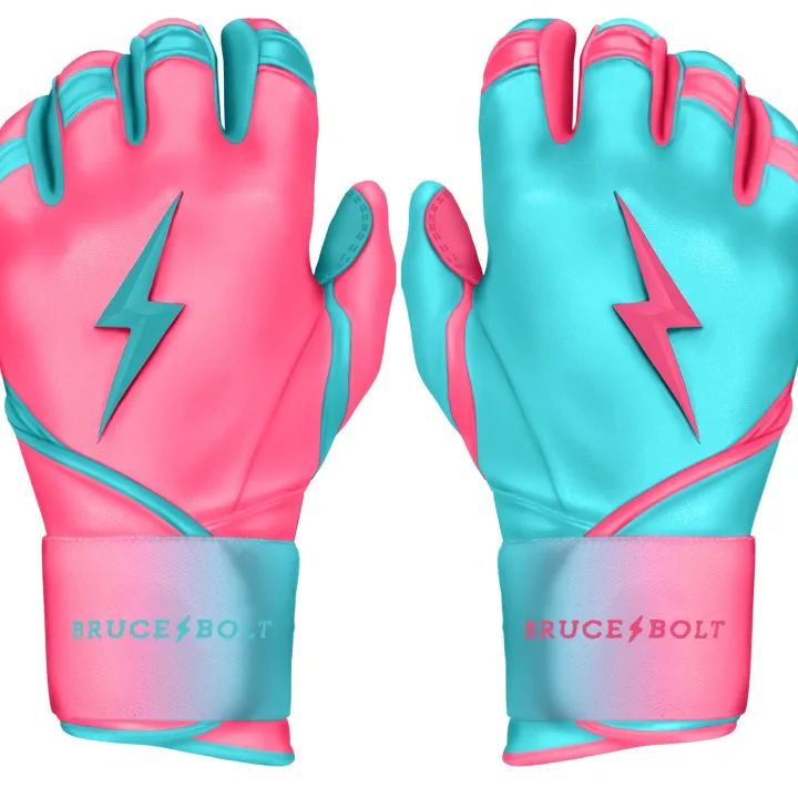 Online CLARK Series Long Cuff Batting Gloves Specialty|Pink