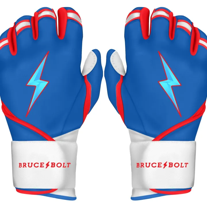 New Creator Series Long Cuff Batting Gloves Specialty|Red