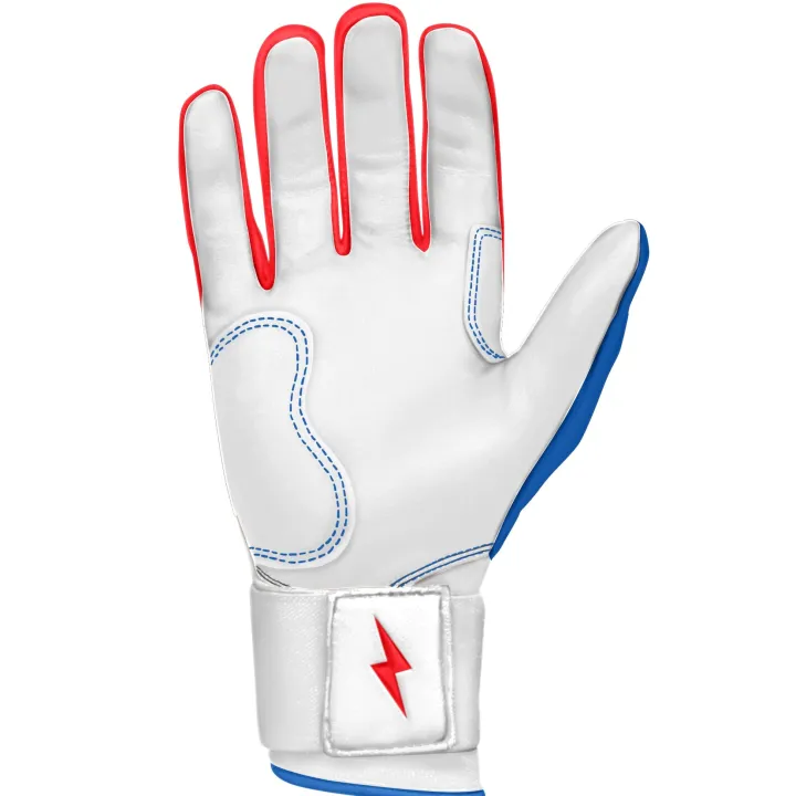 New Creator Series Long Cuff Batting Gloves Specialty|Red