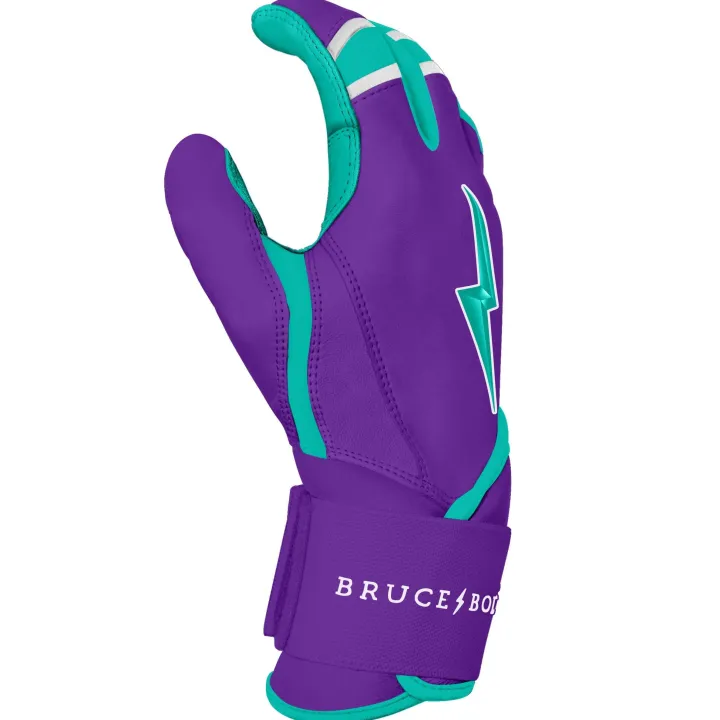 New Creator Series Long Cuff Batting Gloves Specialty|Purple