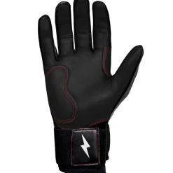 Sale Creator Series Long Cuff Batting Gloves Black|Red