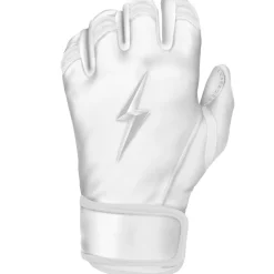 Hot Creator Series Short Cuff Batting Gloves White|Batting Gloves