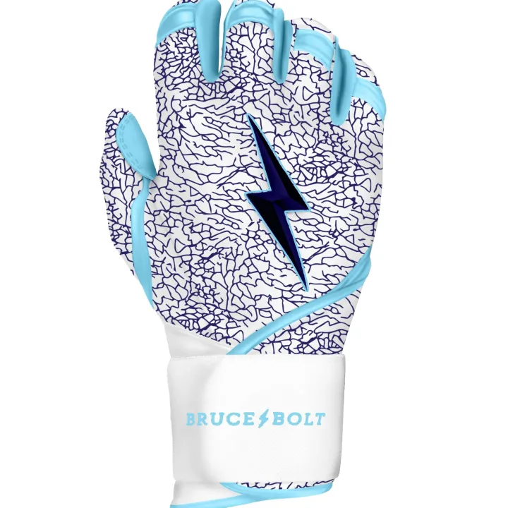Clearance HAPP Series Long Cuff Batting Gloves White|Specialty