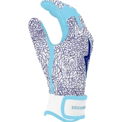 Best HAPP Series Short Cuff Batting Gloves Specialty|White