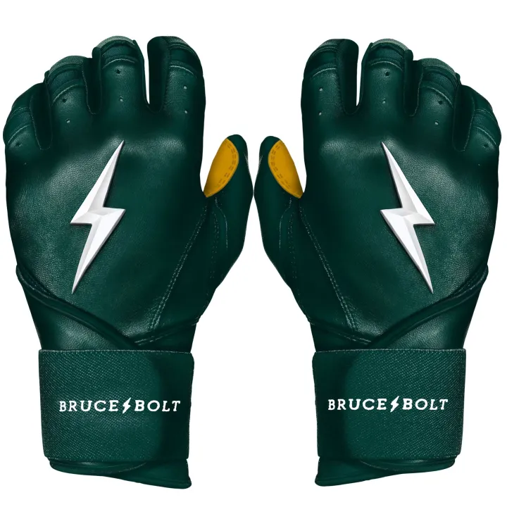 Best Long Cuff Batting Gloves Green|Batting Gloves