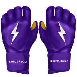 Outlet Long Cuff Batting Gloves Purple|Batting Gloves