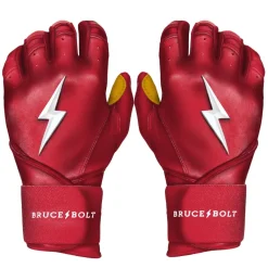 Discount Long Cuff Batting Gloves Red|Batting Gloves