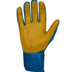 Long Cuff Batting Gloves Blue|Batting Gloves
