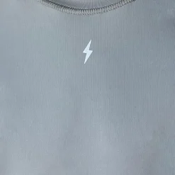 Online Long Sleeve Performance T-Shirt With Reflective Bolt Performance Tees