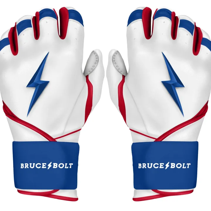 Discount NIMMO Series Long Cuff Batting Gloves Specialty|White