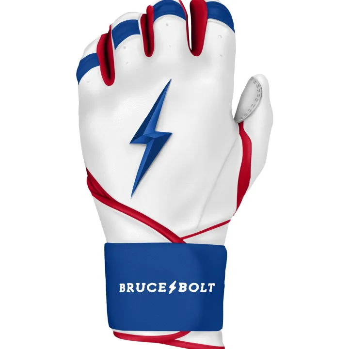 Discount NIMMO Series Long Cuff Batting Gloves Specialty|White