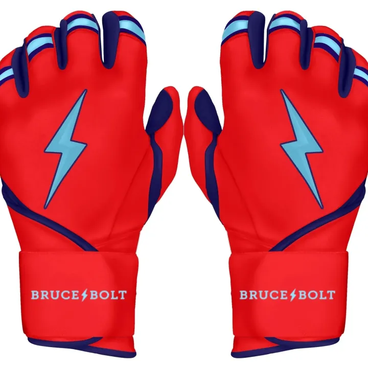 NOOTBAAR Series Long Cuff Batting Gloves Specialty|Blue