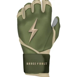 Patriot Series Long Cuff Batting Gloves Specialty|Green