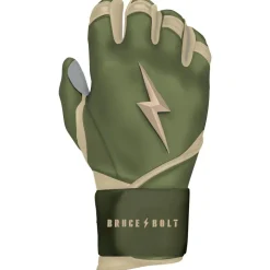 Patriot Series Long Cuff Batting Gloves Specialty|Green
