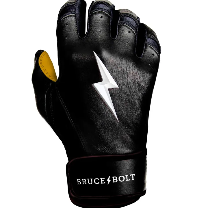 Discount Short Cuff Batting Gloves Black|Batting Gloves