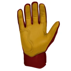 Short Cuff Batting Gloves Red|Batting Gloves