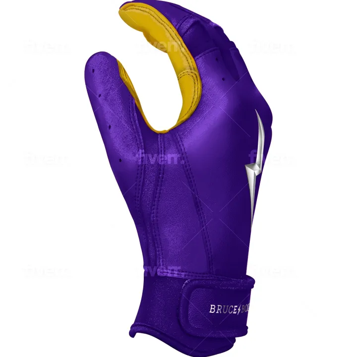 Sale Short Cuff Batting Gloves Purple|Batting Gloves