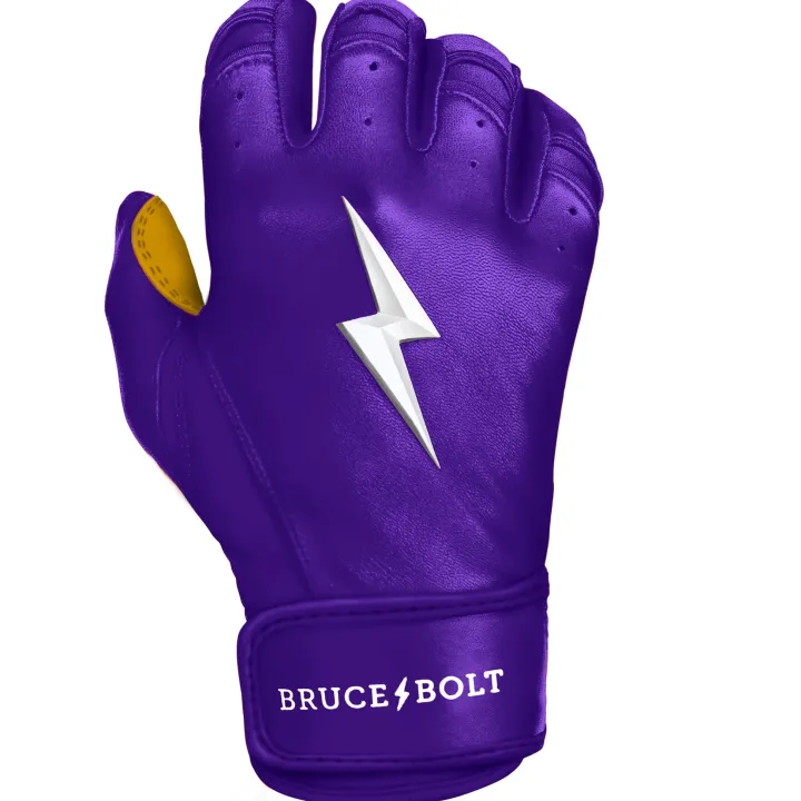 Sale Short Cuff Batting Gloves Purple|Batting Gloves