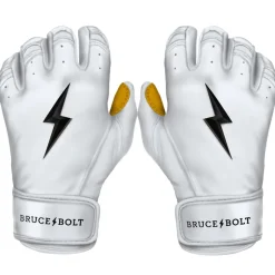Discount Short Cuff Batting Gloves White|Batting Gloves