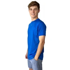 Clearance Short Sleeve Performance T-Shirt With Reflective Bolt Performance Tees